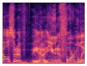 Magnitude spectrogram for audio clip 1.