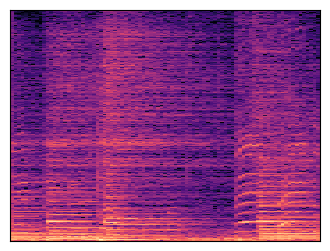 Magnitude spectrogram for audio clip 3.